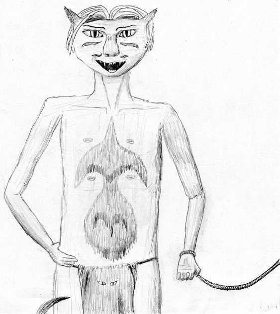 [Male anthro cat]