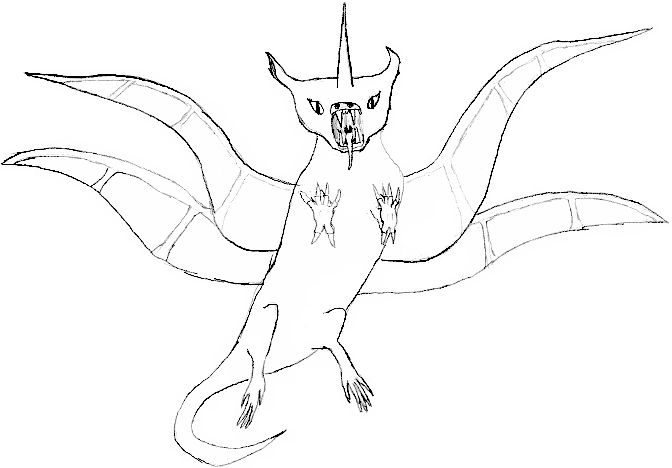 [Dragon leaping and twisting to eat you!]